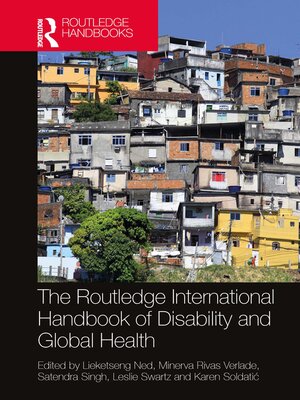 cover image of The Routledge International Handbook of Disability and Global Health